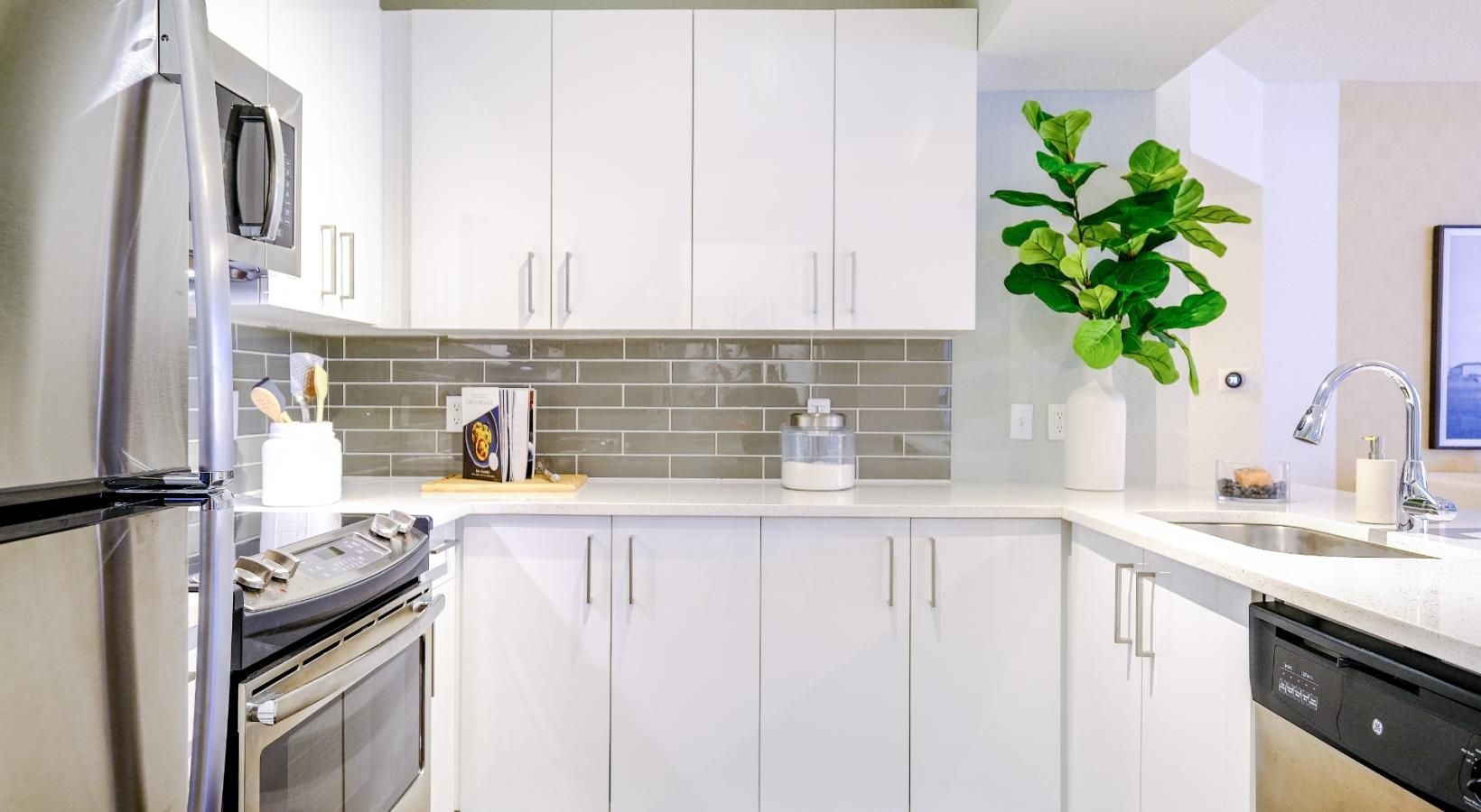 Beautiful kitchens with designer finishes a kitchen with white cabinets